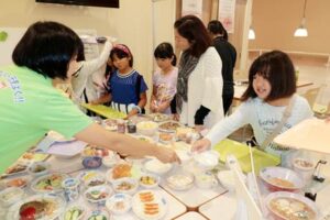 いちい収穫まつり三条市が生活習慣病予防啓発活動