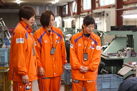 研修生の研修のようすを見学