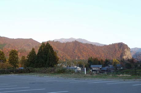 イベントの会場の道の駅「漢学の里 しただ」駐車場