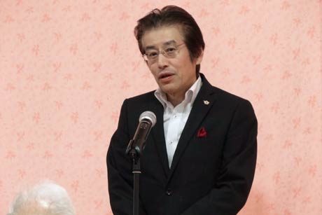 三条ライオンズクラブの捧会長