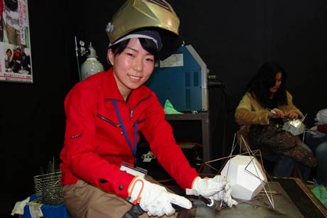 溶接女子の三条テクノスクールの講師