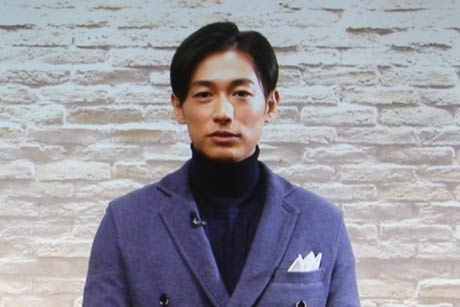 大賞のディーン・フジオカさんのビデオメッセージ