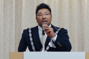 2017年度理事長に決まった難波勝太さん