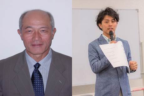 左が室伏重信氏、右が藤代圭一氏