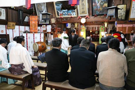 戸隠神社の歳旦祭