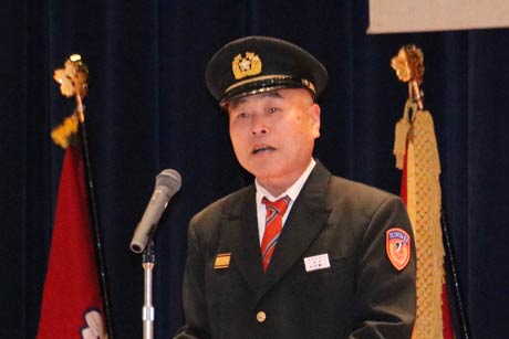 水戸消防団長