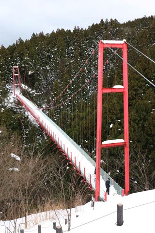 美しい吊り橋