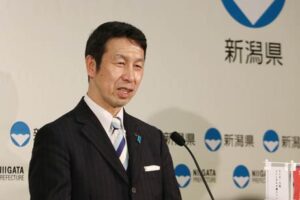 米山知事主催で初めて開かれたメディア懇談会
