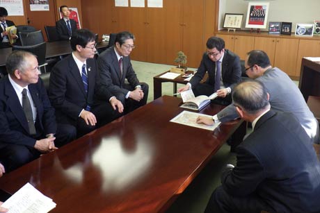 田中国交副大臣に要望