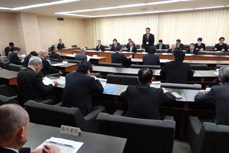 三条市の平成29年度一般会計当初予算概要説明会