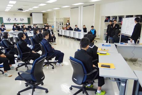  17、18日と開かれた中学生リーダー研修会「勇志塾」