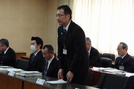 3月定例会の提出議案概要説明会