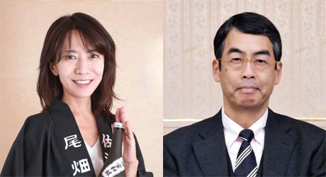 講師の尾畑氏(左)と内藤氏