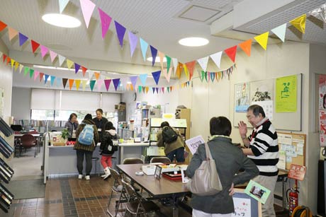 「まちなか文化祭～中央公民館作品展」の中央公民館会場