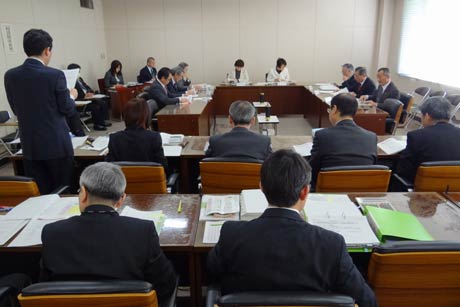 13日の三条市議会市民福祉常任委員協議会