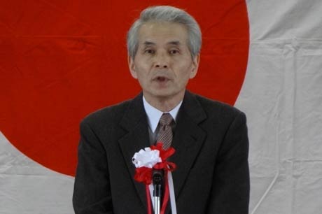 石崎同窓会長