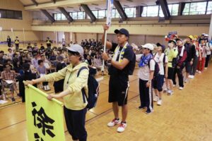 「寺子屋つばさ100km徒歩の旅」の保護者説明会