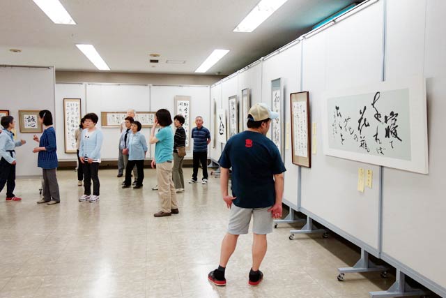 三条蘭亭会が第30回記念展書道展