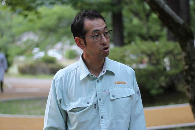  弥彦観光協会まちづくり部会部会長の河村恒二さんは「地道な活動を続けていきたい」と話す