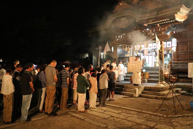 戸隠神社の夏越の大祓