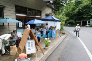 「みき庵」には夢育塾が出展
