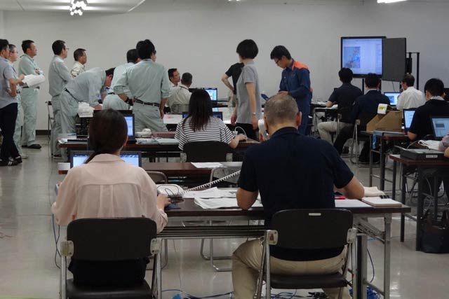  三条市の災害対策本部