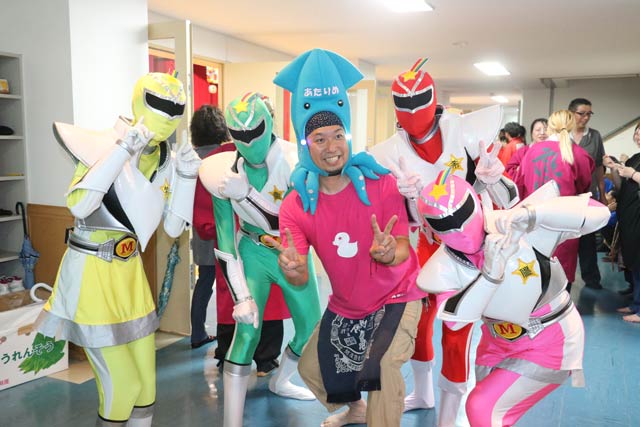 方言戦隊メテオレンジャーも友情出演