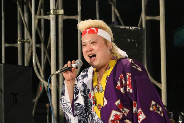 木場小路万灯組の清水総代