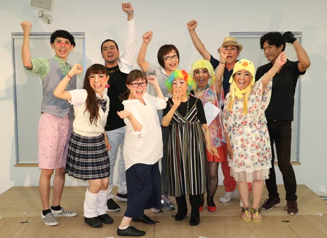  終演後の笑顔に充実ぶりが公演大成功の証拠