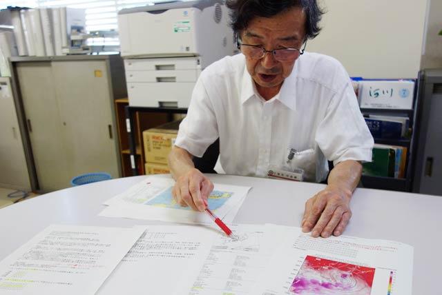 三条市防災気象アドバイザーの長峰聡さん