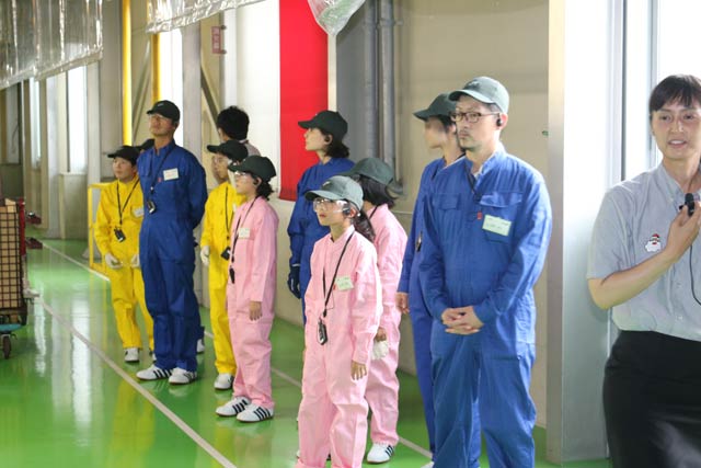 5組の親子が参加