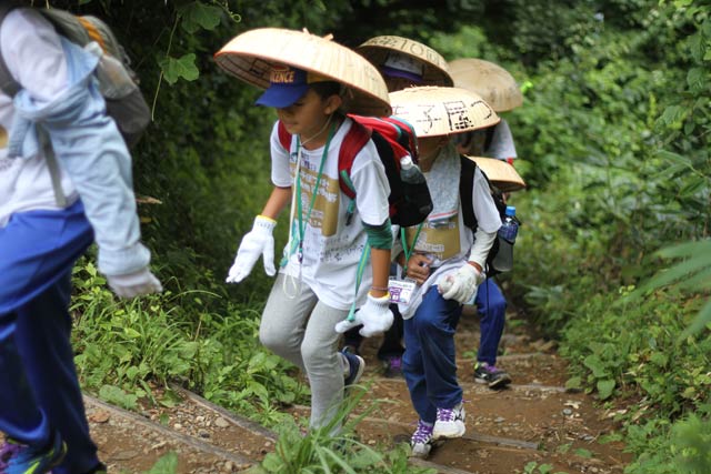  弥彦山頂に到着