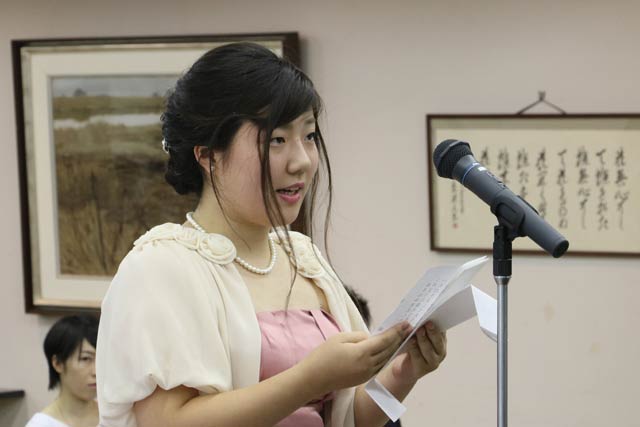 五十嵐友香さんが謝辞