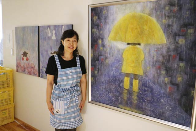 日本画の森島明子さん