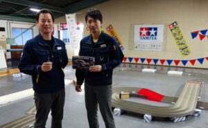「第5回親子でミニ四駆作って走らせようぜ!! in 工場の祭典」の準備作業