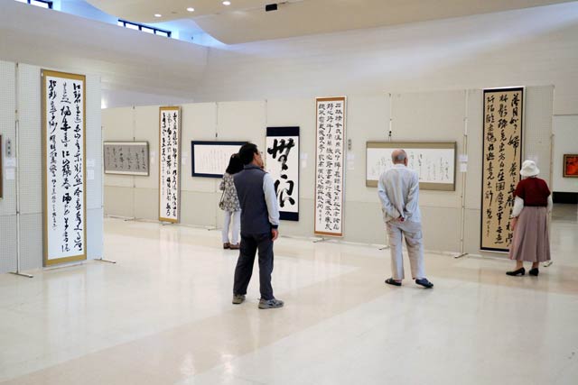 大きく来場者が減った燕市展
