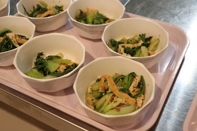 チンゲン菜の煮びたし