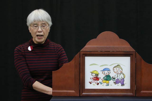 絵本作家の長野ヒデ子さん