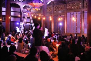 三条別院でお取り越し報恩講にあわせた演劇公演「シアターサンジョーゴボー」