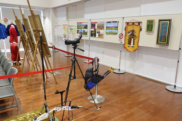 モンゴル関係の展示