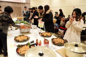 加茂市国際交流協会主催の世界の料理パーティー
