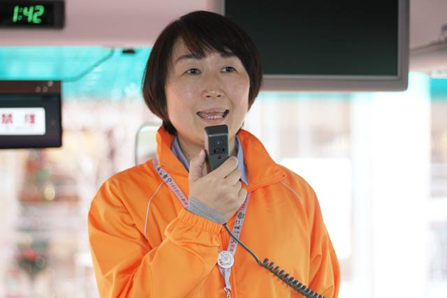 産業観光ナビゲーターの土橋さん