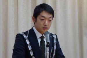 加茂JC次年度理事長に決まった川上和哉さん