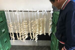 農産物直売所やひこに「はりはり漬け」の干し大根