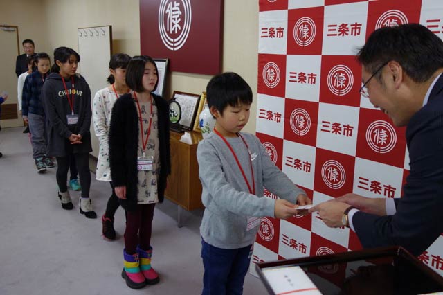 広報子ども記者終了式
