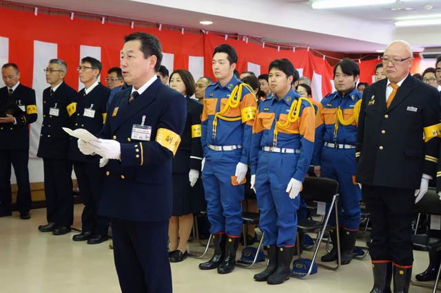 堀内消防庁の謝辞