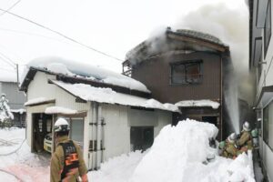 火災現場