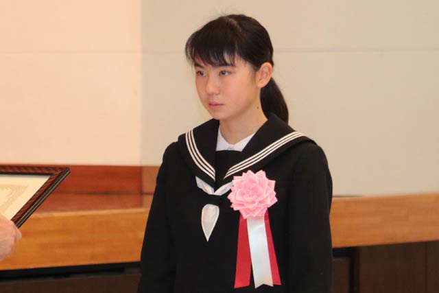 小林美郷［第28回都道府県対抗全日本中学生ソフトテニス大会　女子シングルス　3位］
