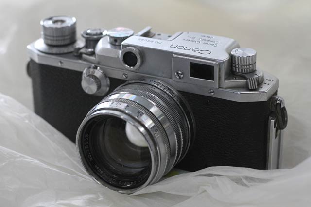 キヤノンIVsb セレナー50mm/F1.8レンズ付き