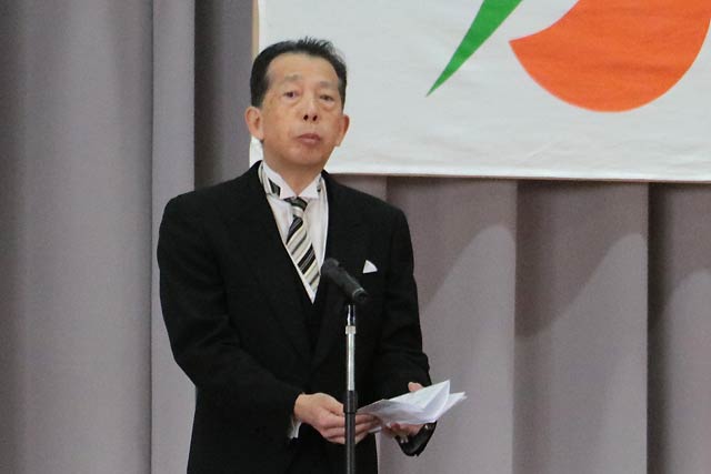 笠原校長の式辞
